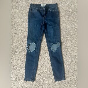 Free People Mid rise Size 25R jeans